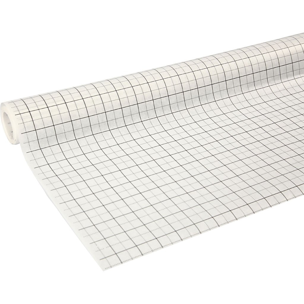 Creativ Dressmakers Squared Pattern Paper Roll 80cm X 15m 