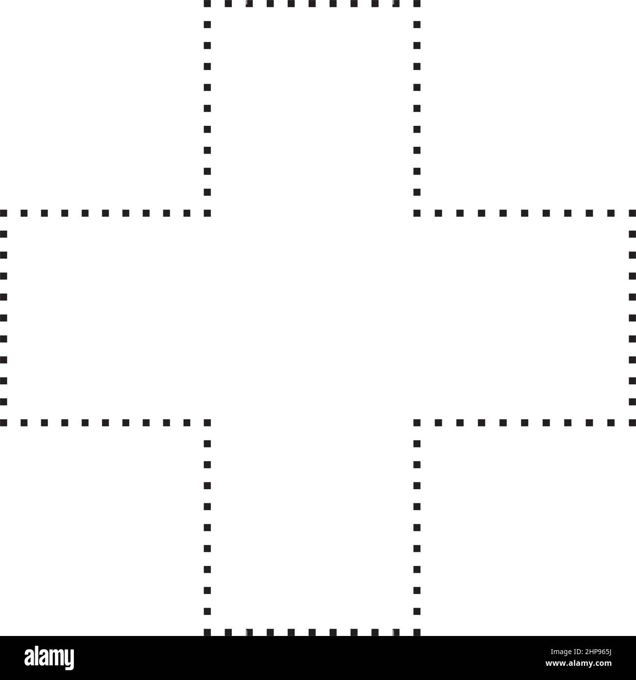 Cross Tracing Stock Vector Images Alamy