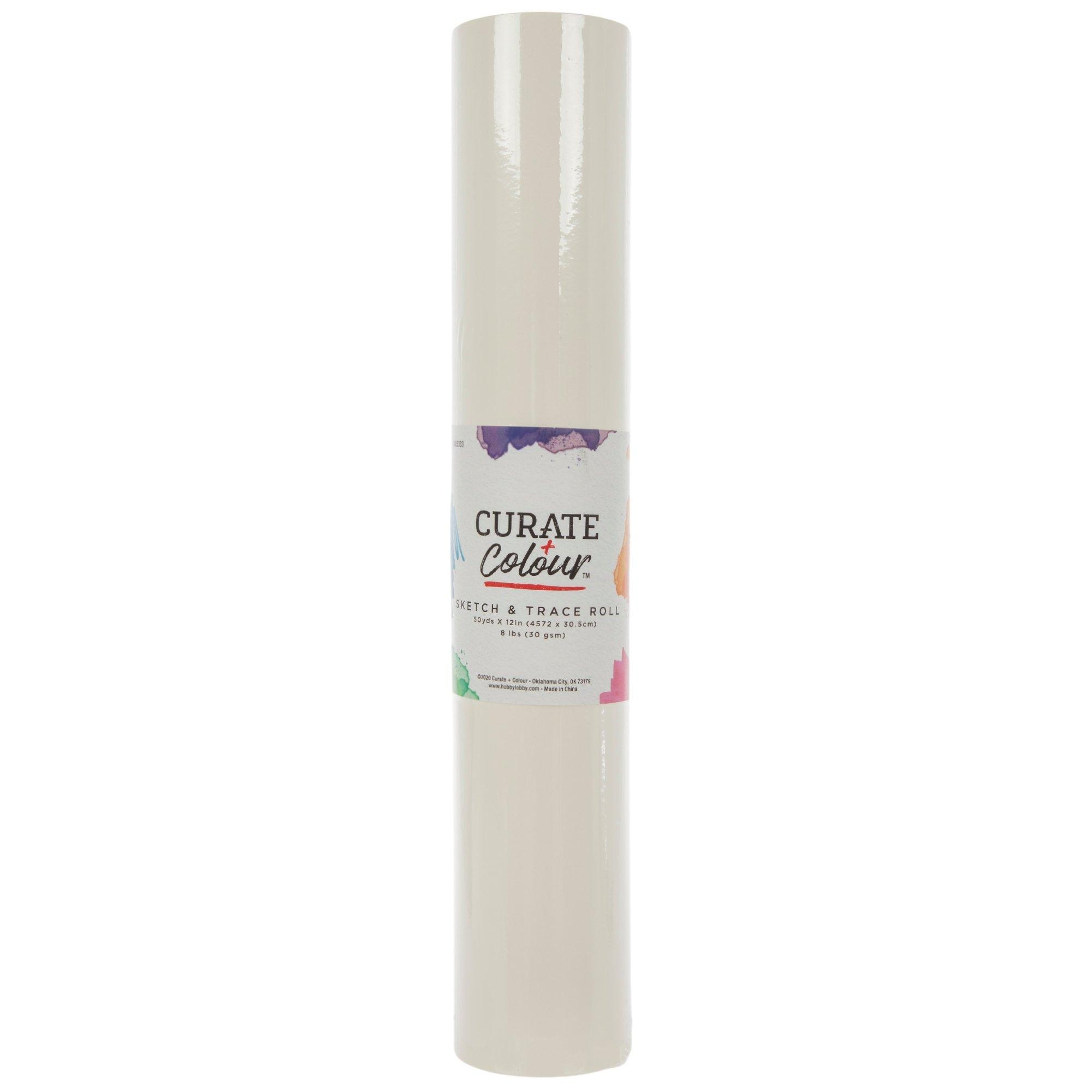 Curate Colour Sketch amp Trace Paper Roll 12 Hobby Lobby 