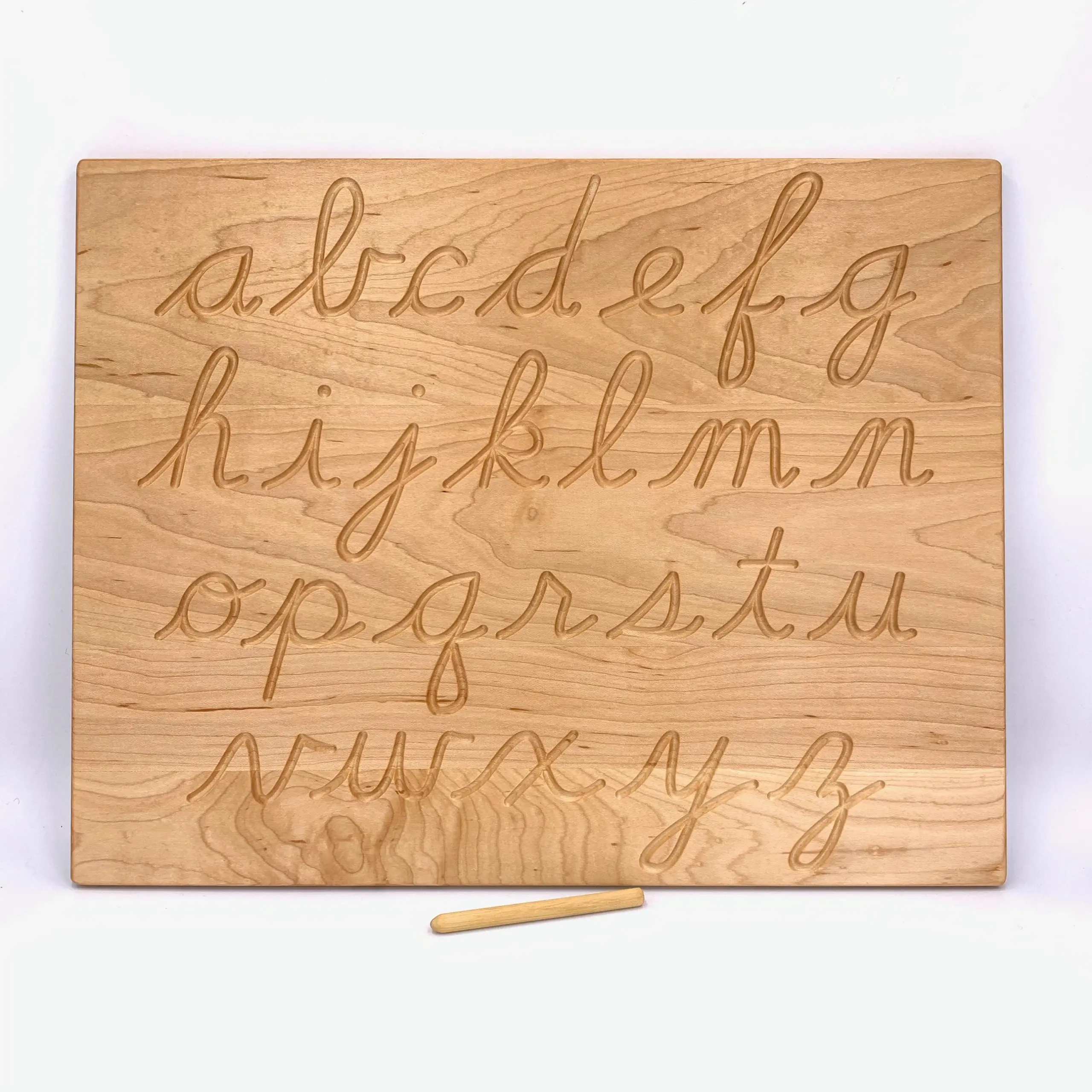Cursive Alphabet Tracing Board from Jennifer Etsy