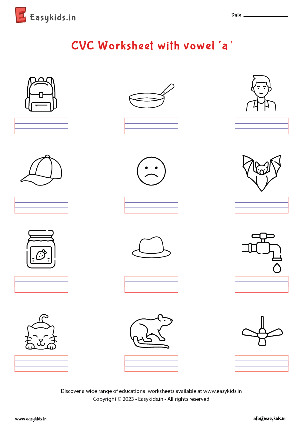 Cvc Words Tracing Worksheets Pdf Cvc Words Tracing Worksheets Pdf