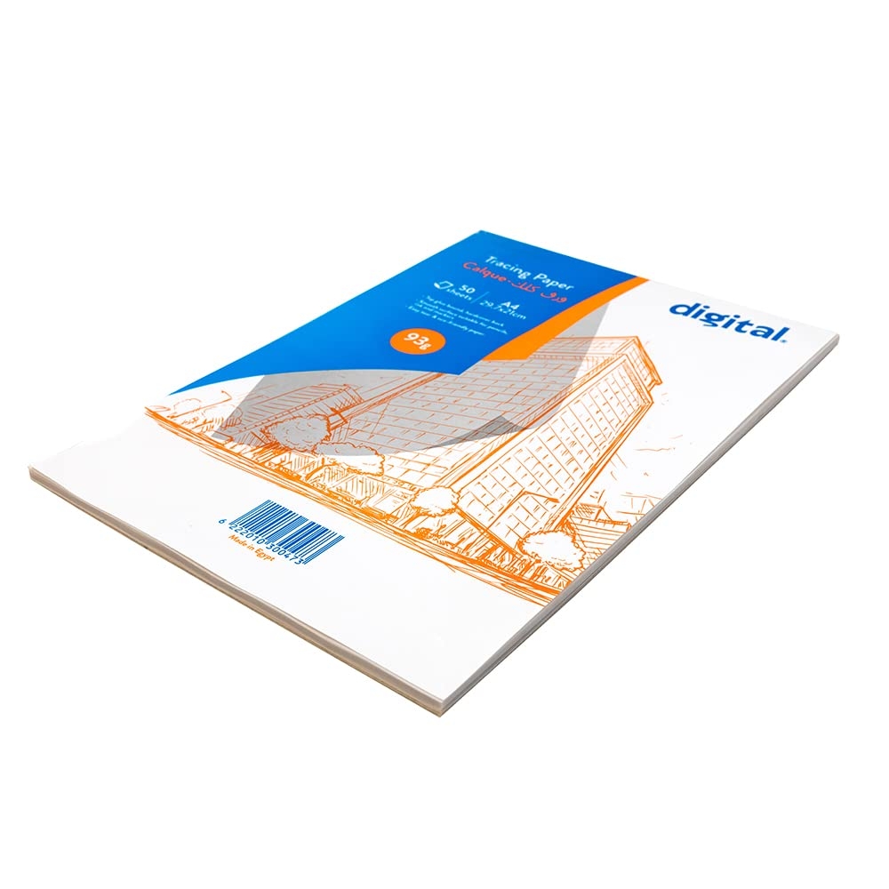 Digital A4 Tracing Paper Sketch 50 Sheets 93 Gm Buy Online At 