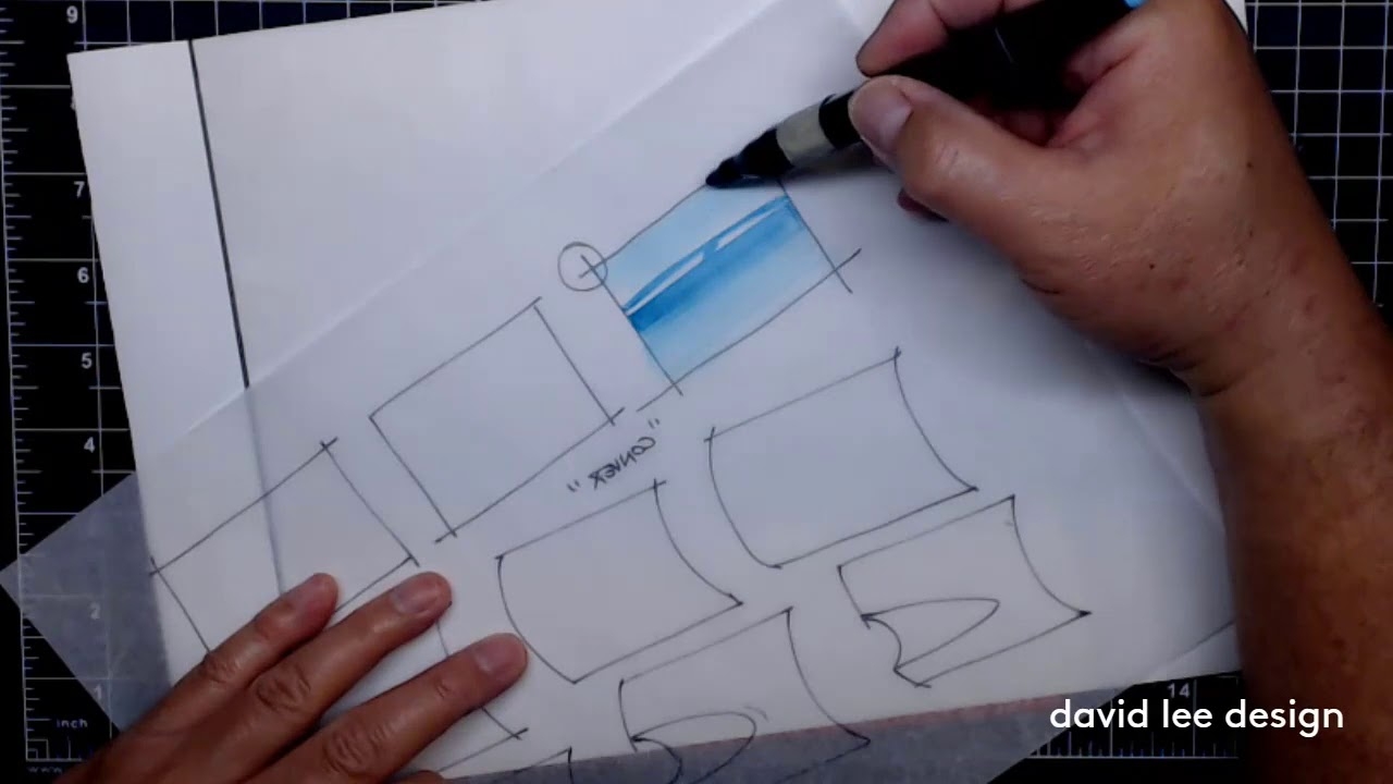 DLD Color Markers On Tracing Paper Demo 1