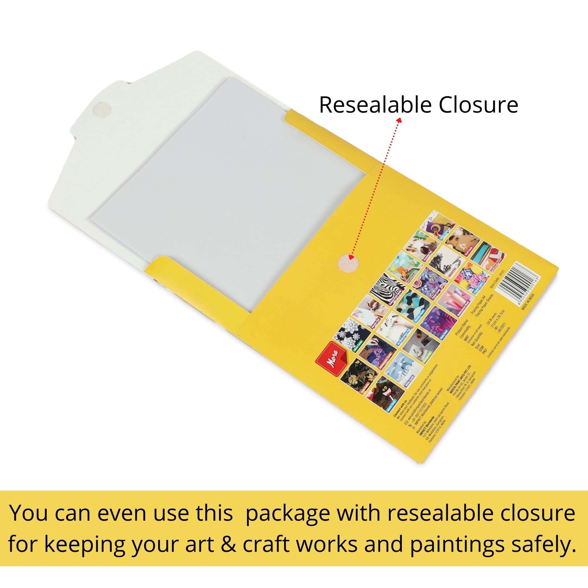 DoodleDash Tracing Paper A3 Size 11 7 X 16 5 Inches 90GSM Acid 