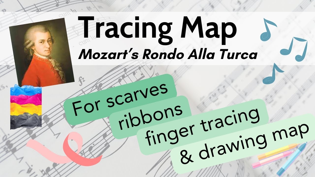 Doodling And Tracing Activity Mozart Rondo Alla Turca Musical Song Map Doodling And Tracing Activity Mozart Rondo Alla Turca Musical Song Map