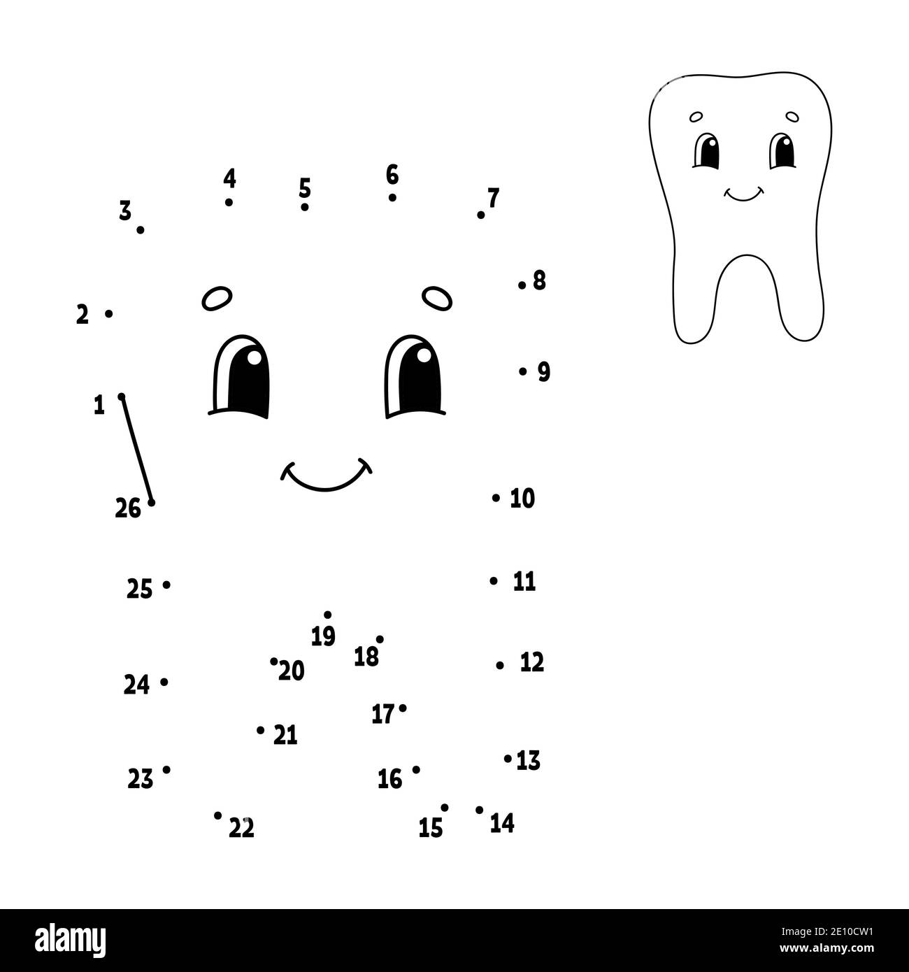 Dot To Dot Draw A Line Handwriting Practice Learning Numbers 
