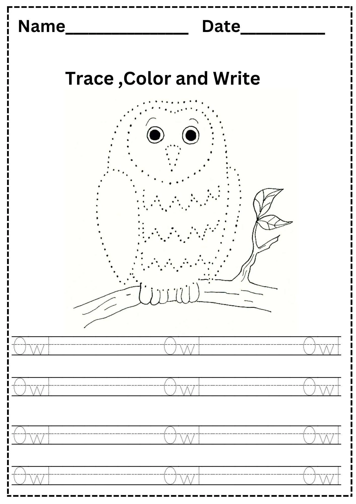 Dotted Drawings Tracing And Coloring Worksheets 10 Dotted Drawings Tracing And Coloring Worksheets 10