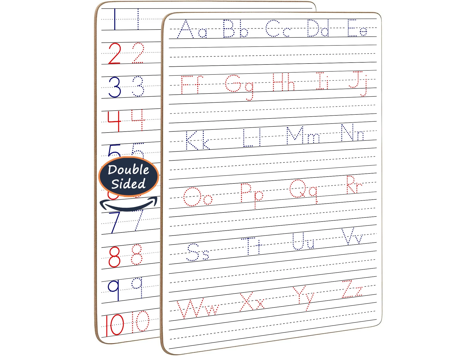Double Sided Handwriting Practice Whiteboard For Kids 9 x12 Double Sided Handwriting Practice Whiteboard For Kids 9 x12