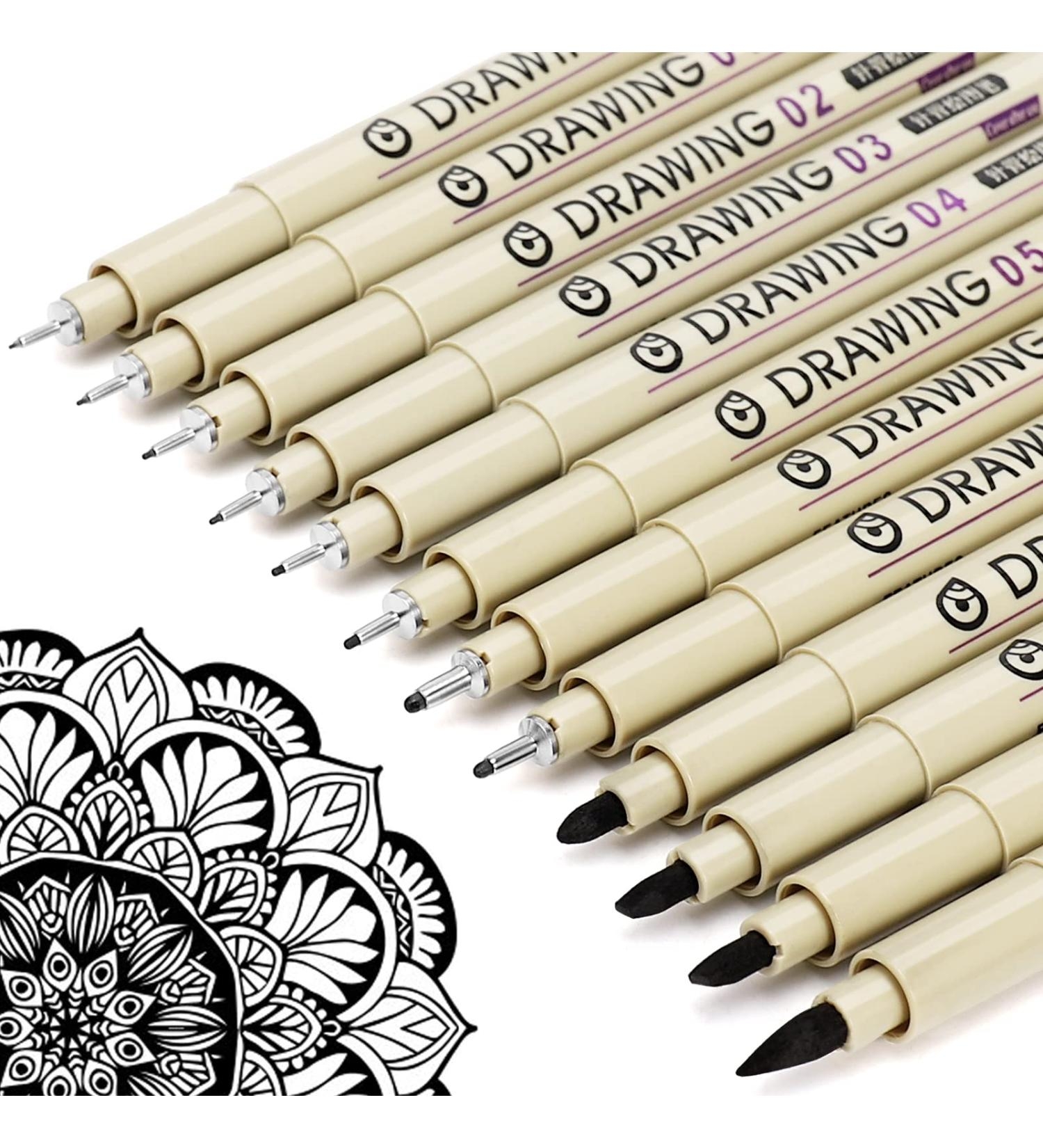 Drafting Pen Best Pen To Use On Tracing Paper Fineliner Drawing 