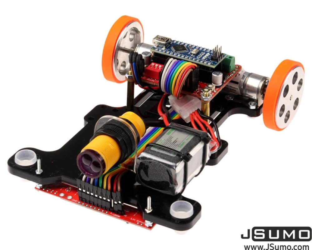 Drag Racer Line Follower Robot Kit Unassembled Price Jsumo JSumo