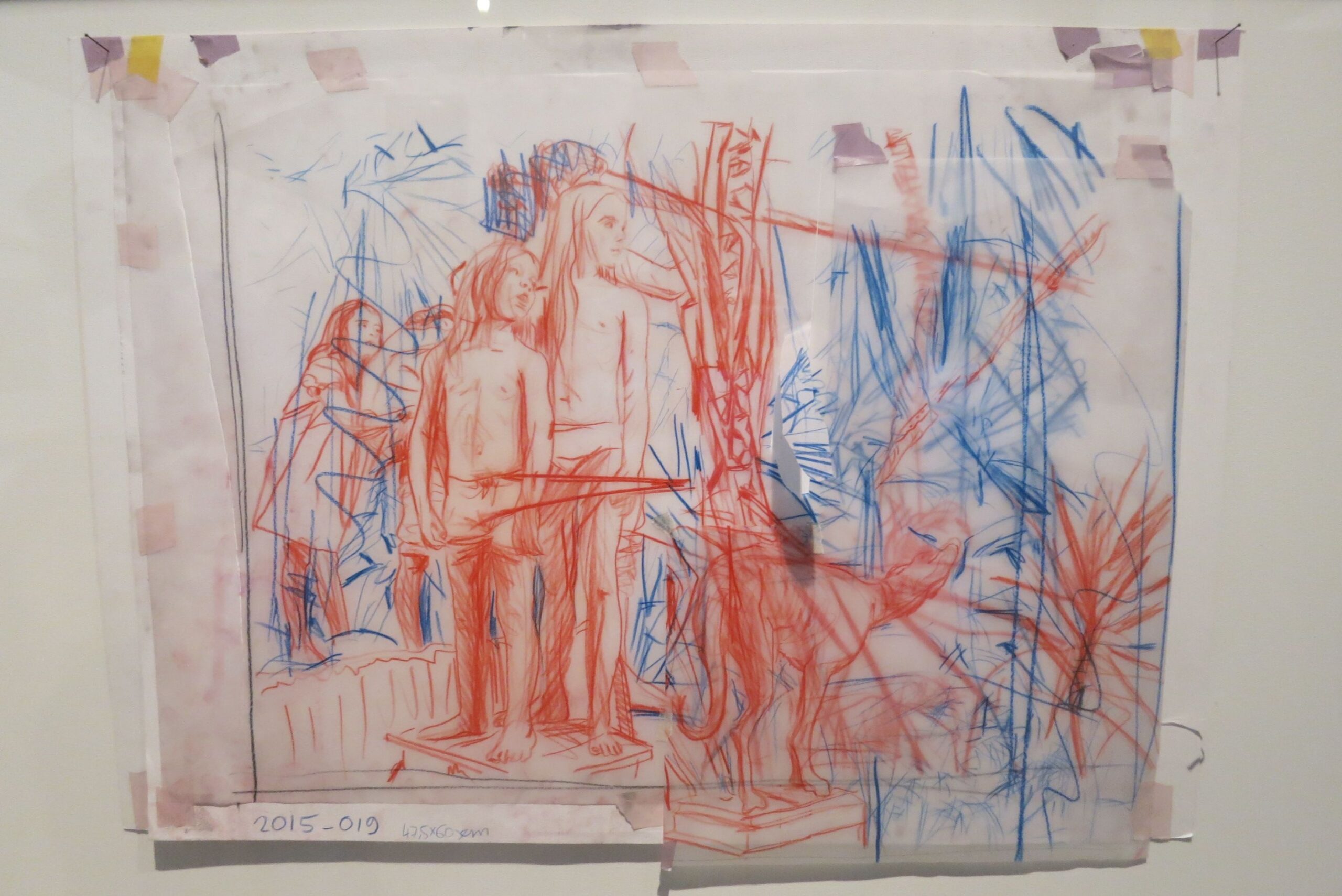 Colored Pencil On Tracing Paper