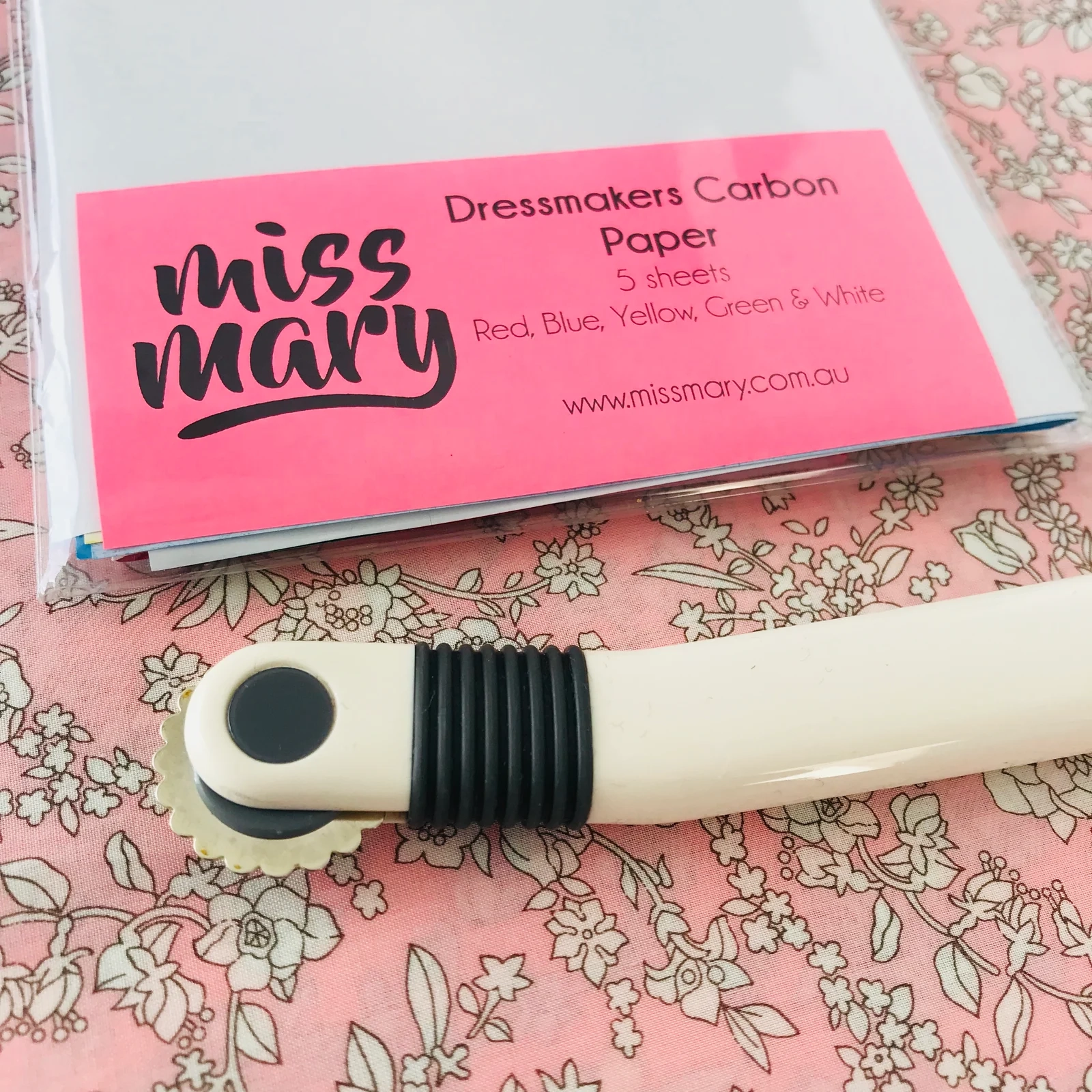 Dressmakers Carbon Paper amp Tracing Wheel Miss Mary Shop