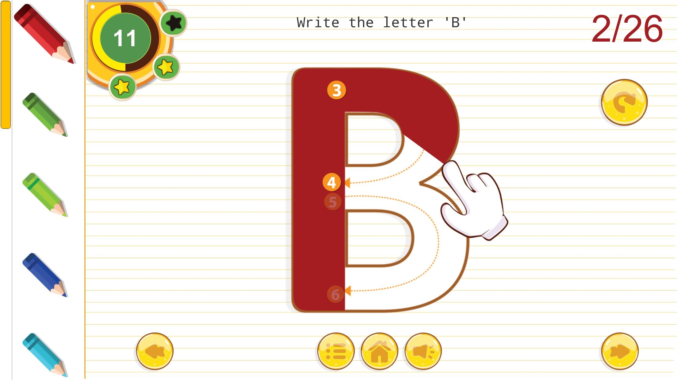 Easy Alphabet Tracing By RedboX Game Studios