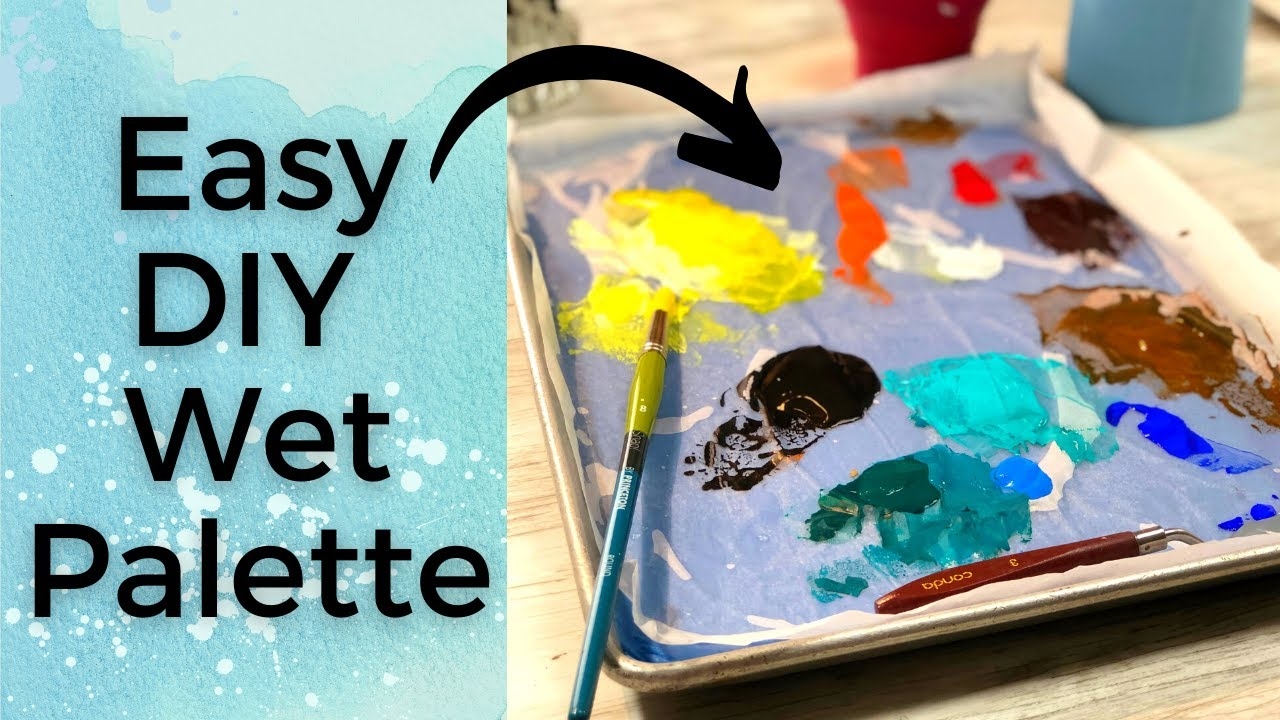 Easy DIY Wet Palette Cheryl Boglioli Designs