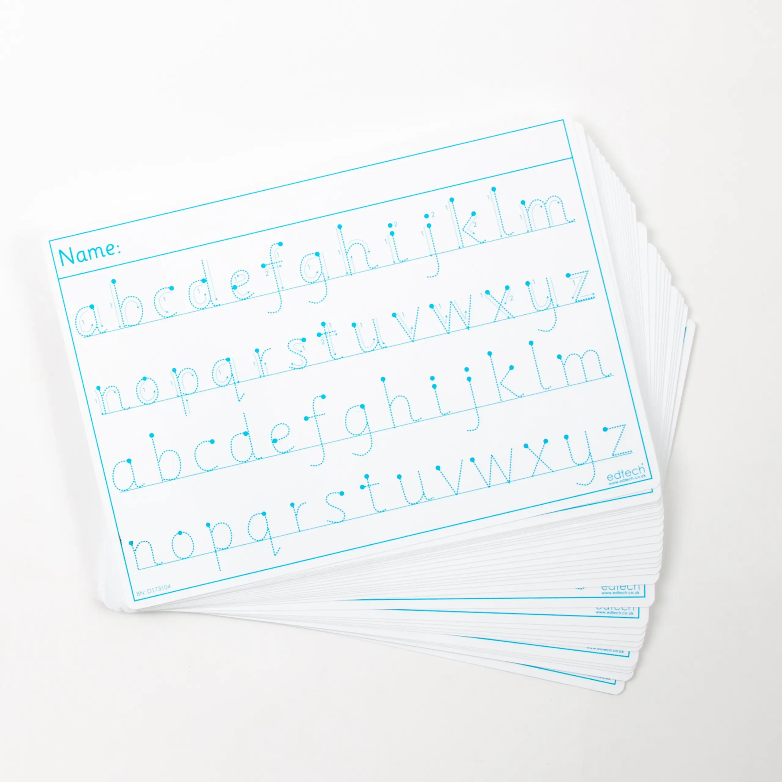 Edtech Alphabet Tracing Boards Pack Of 30 HE1361153 Hope