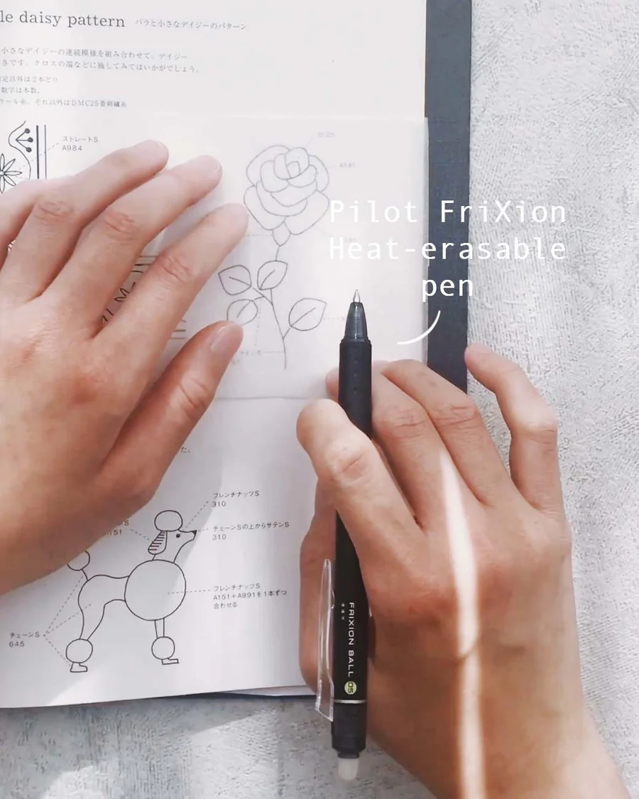 Embroidery Pattern Best Pen To Use On Tracing Paper Embroidery 