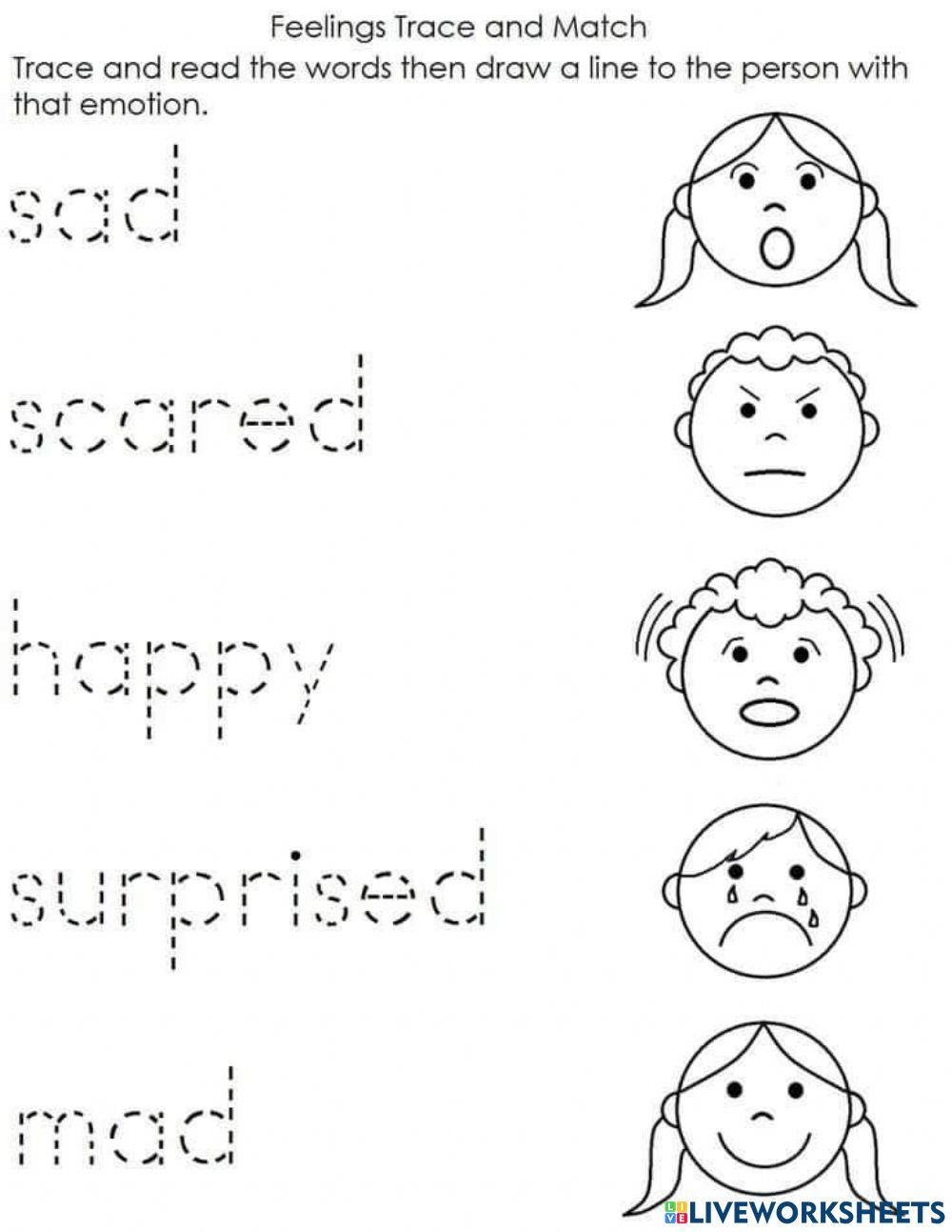 Emotions Free Interactive Worksheets 6789699 Emotions Free Interactive Worksheets 6789699
