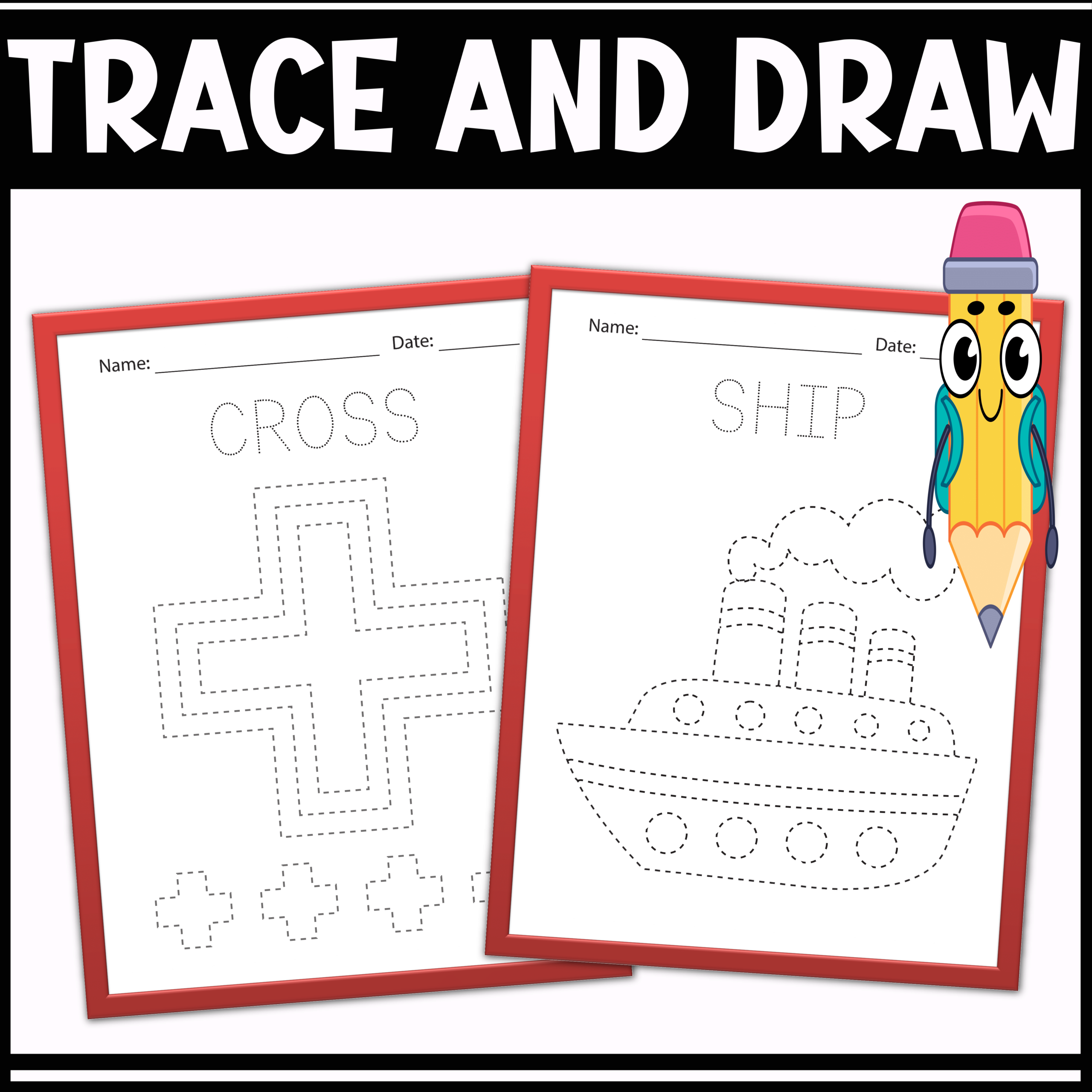 Enhance Tracing Skills Pre Writing Tracing Binder Practice 