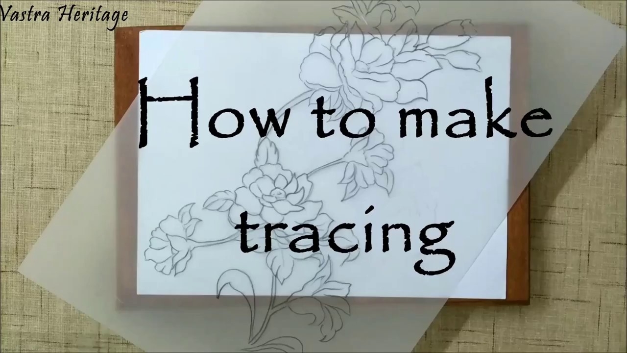 Tracing Paper Painting