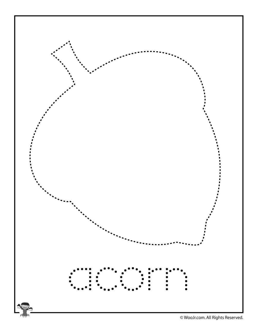 fall preschool worksheets for tracing matching and cutting
