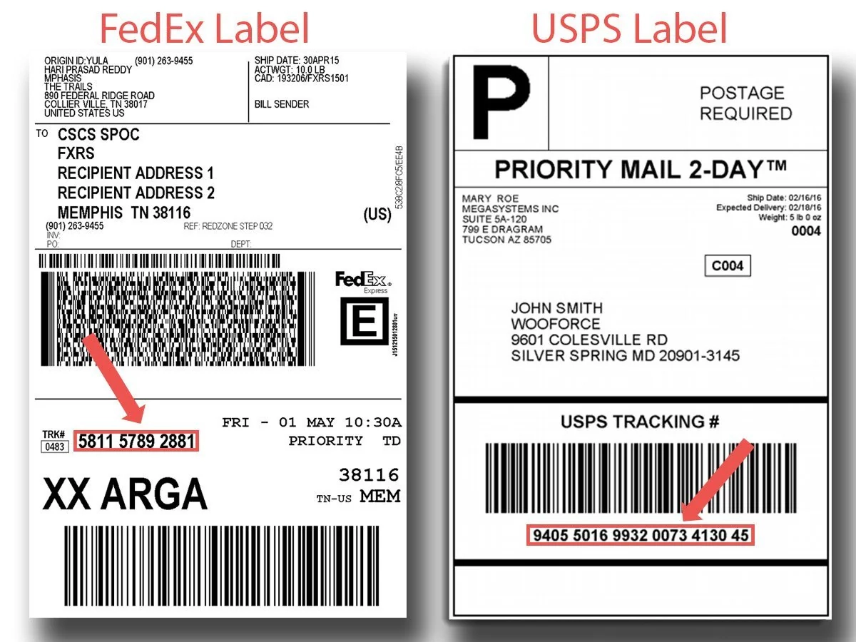 Fedex Tracking Number On Label Hcocostalighmis1970 s Ownd