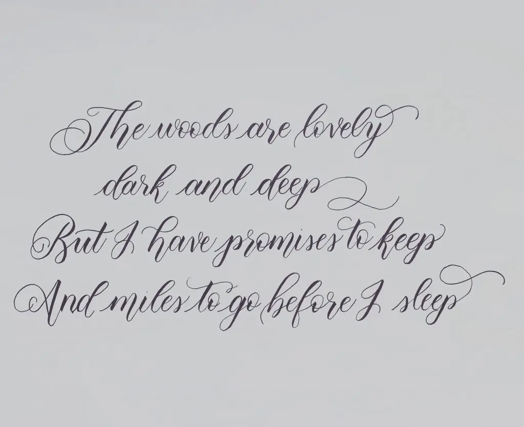 Calligraphy Tracing Sheets Free