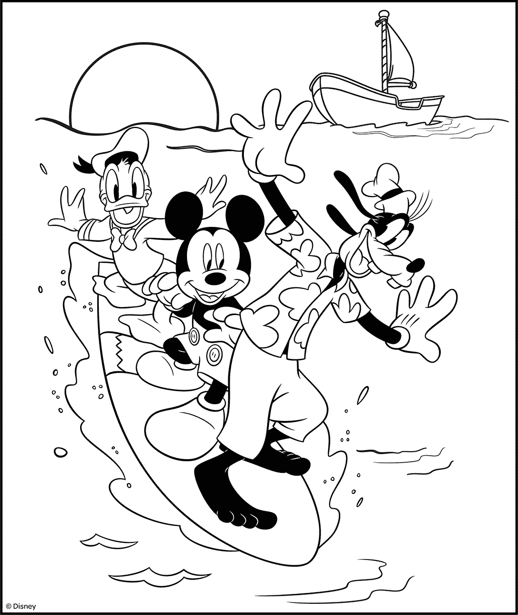 Free Disney Kids Coloring Pages amp Sheets For Kids