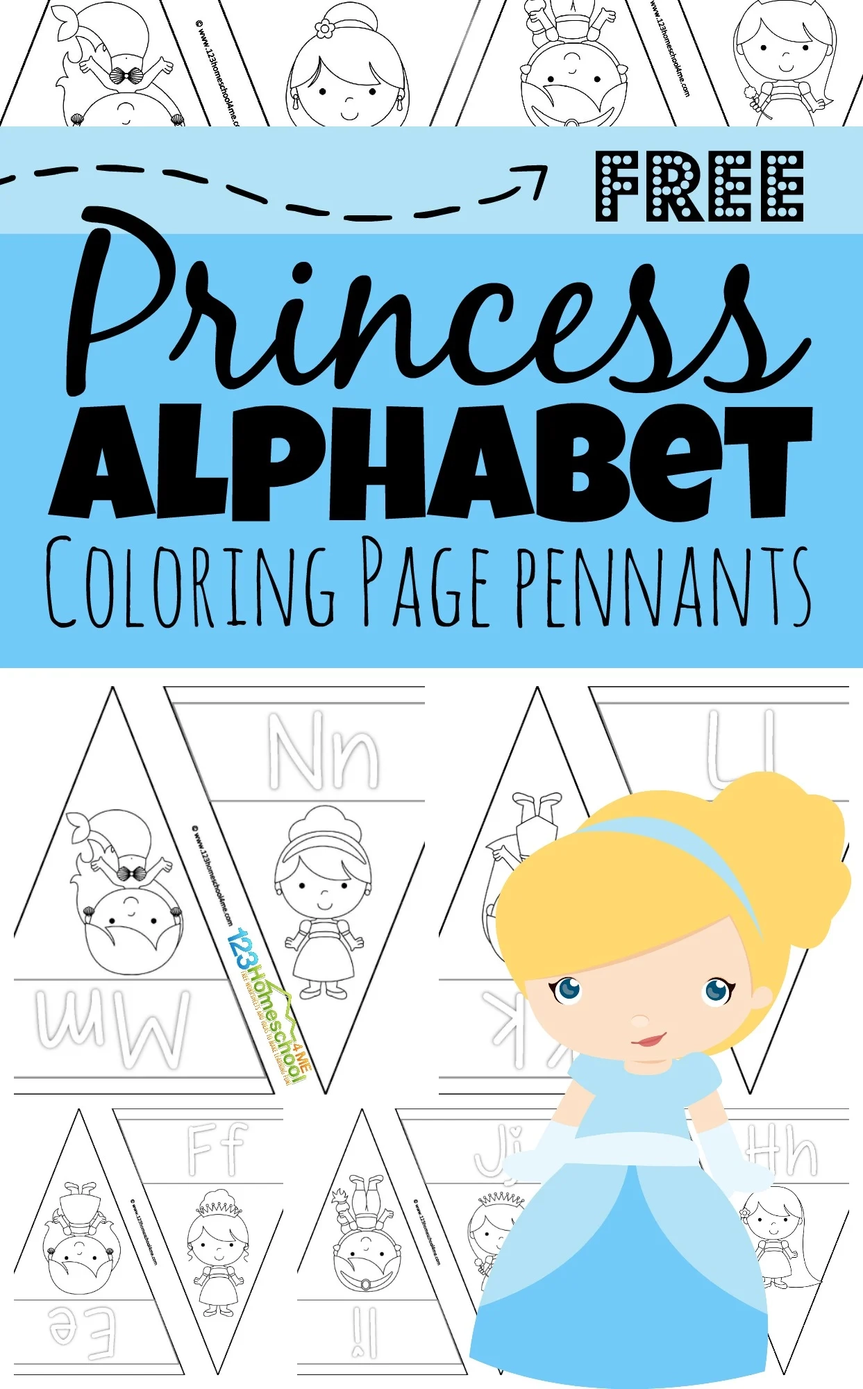 Disney Letter Tracing Worksheets