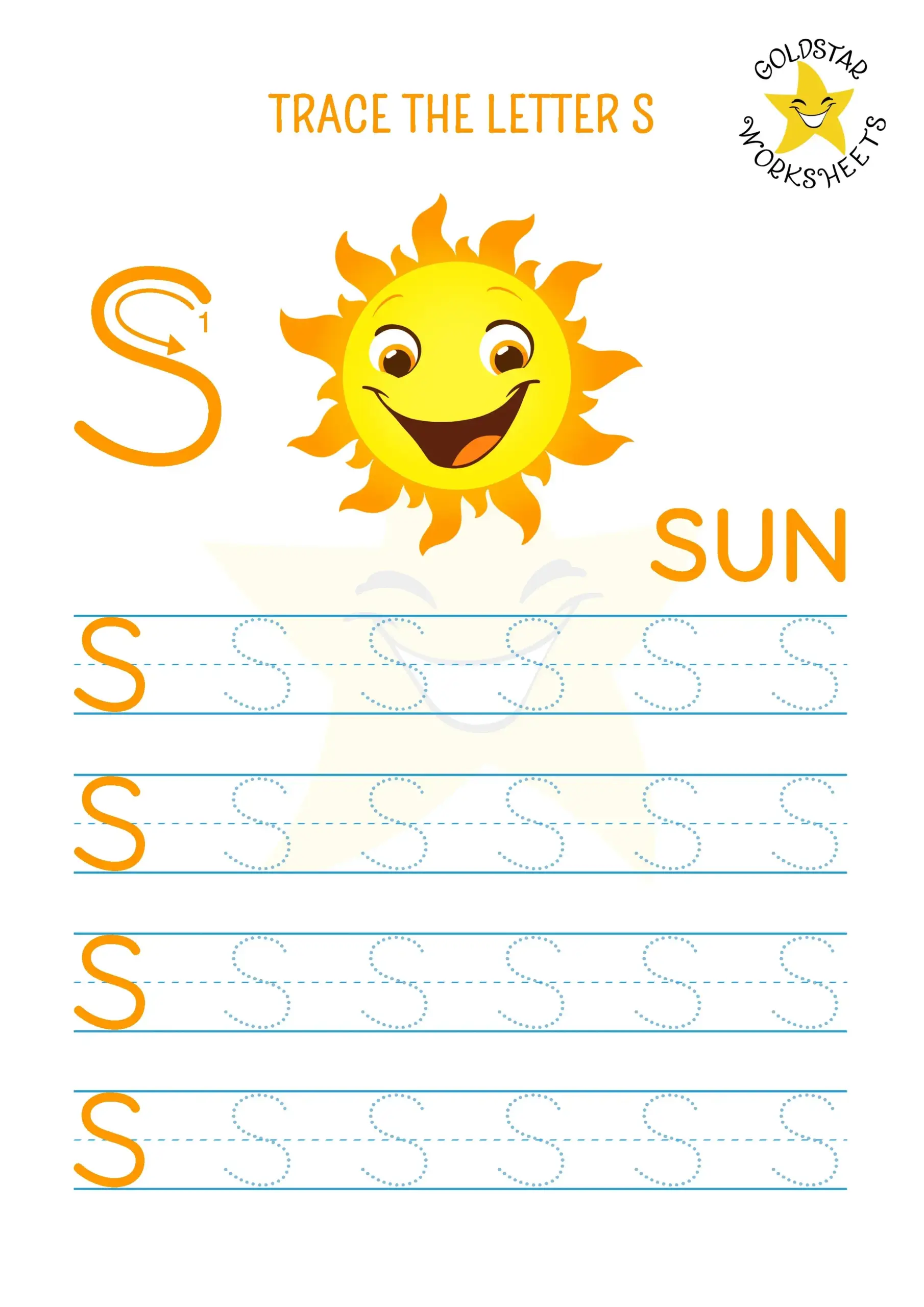 Free Letter S Tracing Worksheets For Kids Vibrant amp Original Designs Free Letter S Tracing Worksheets For Kids Vibrant amp Original Designs