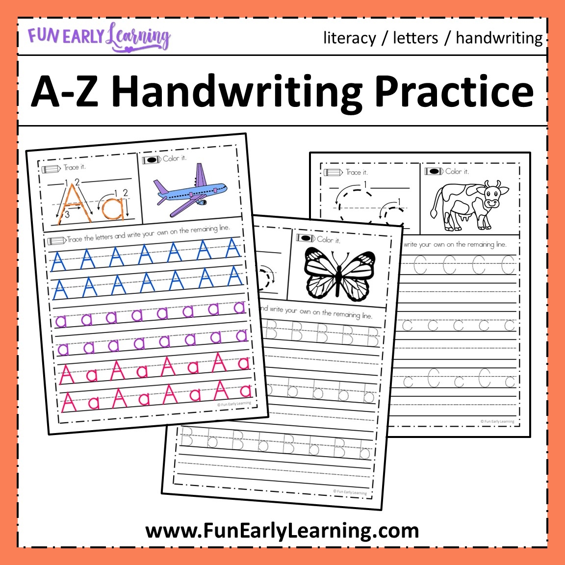 Tracing Handwriting Worksheets Free