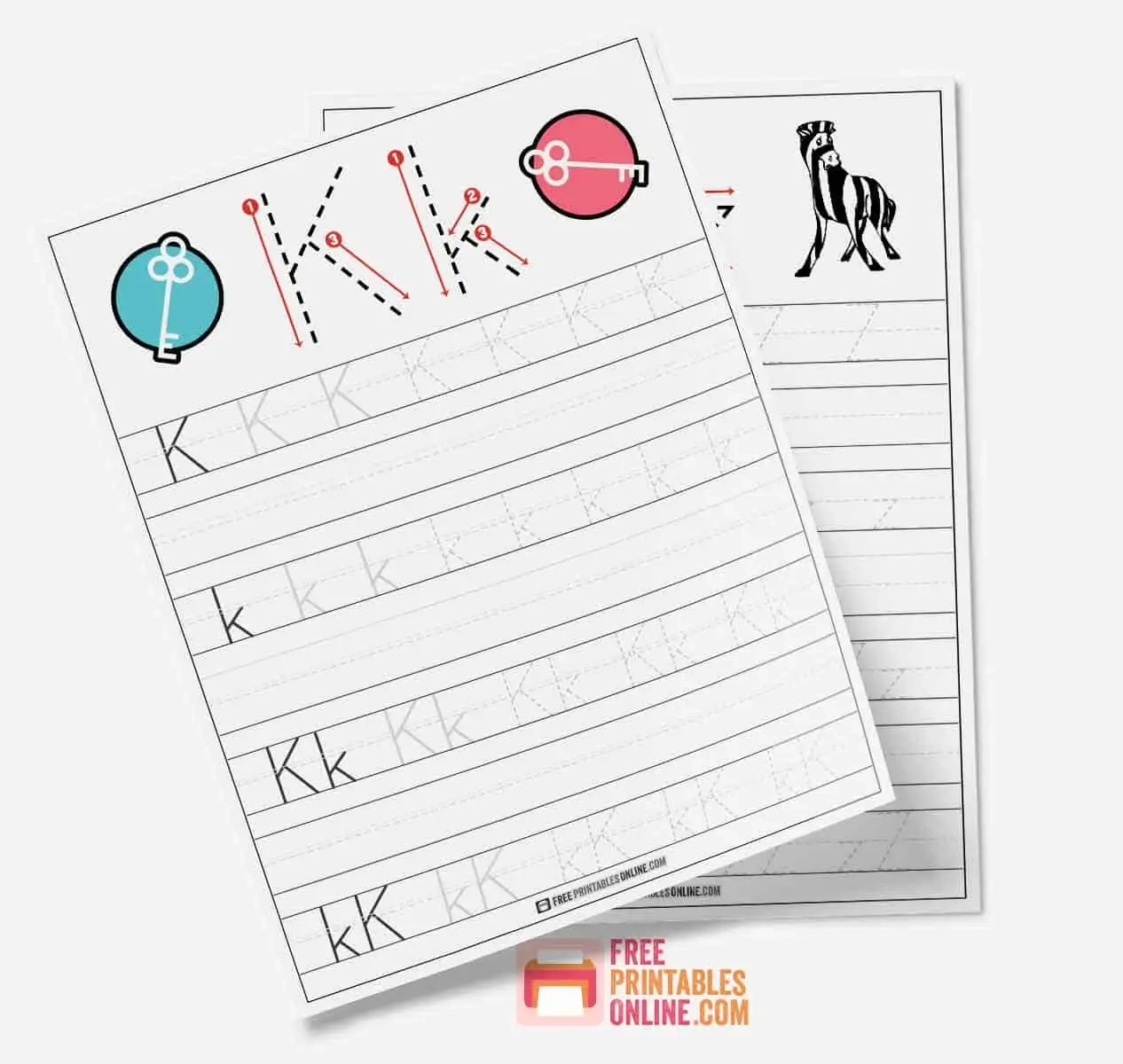 Free Printable Alphabet Letter Tracing Worksheets For Writing 