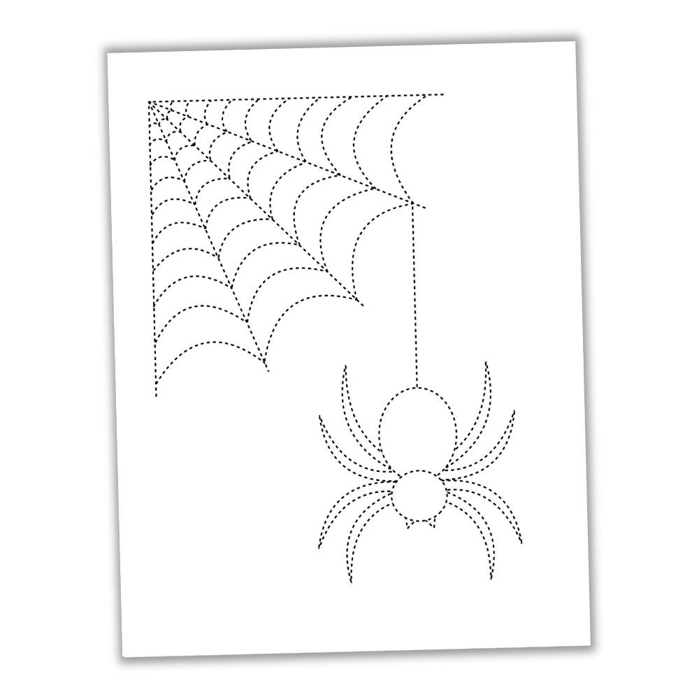 Spider Tracing Worksheets
