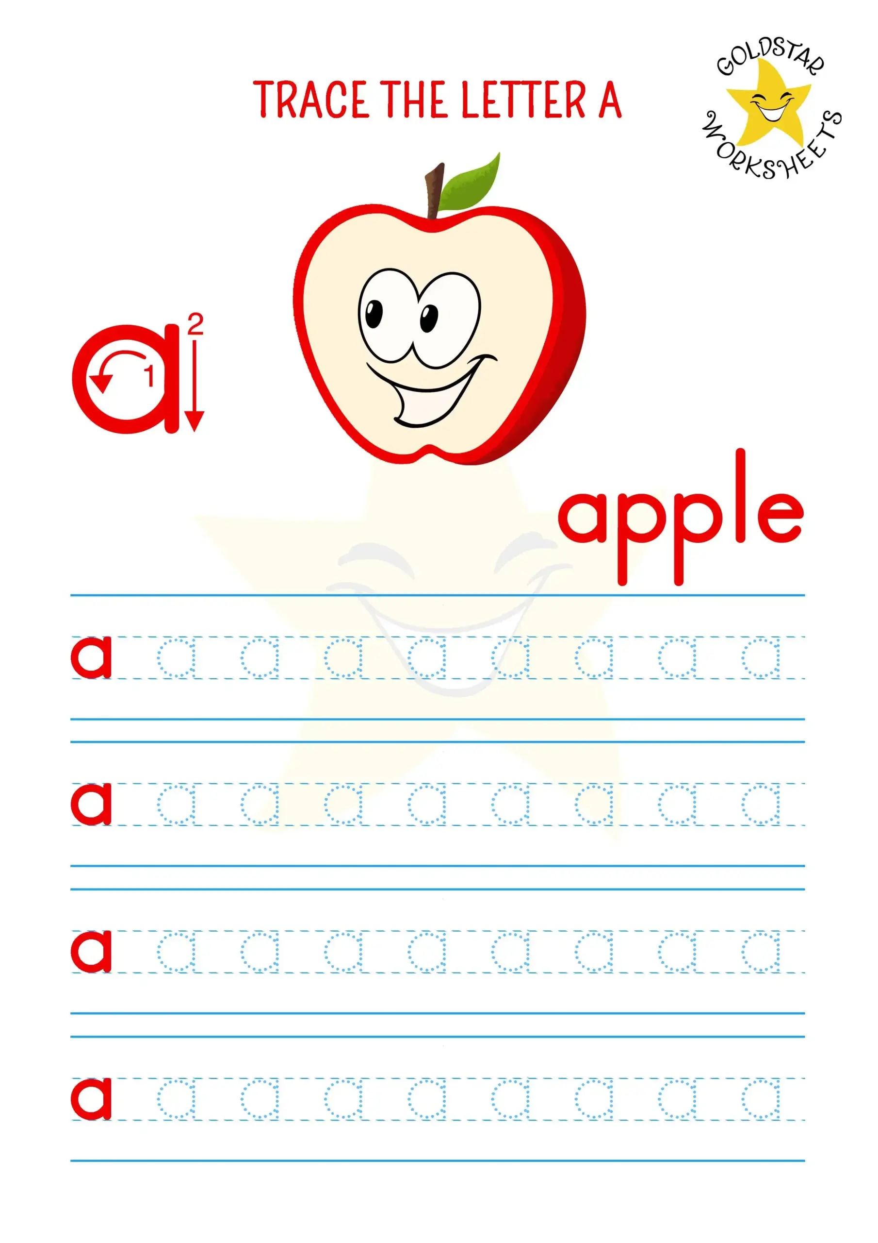 Free Printable Letter A Tracing Sheets For Kids Master The Alphabet 