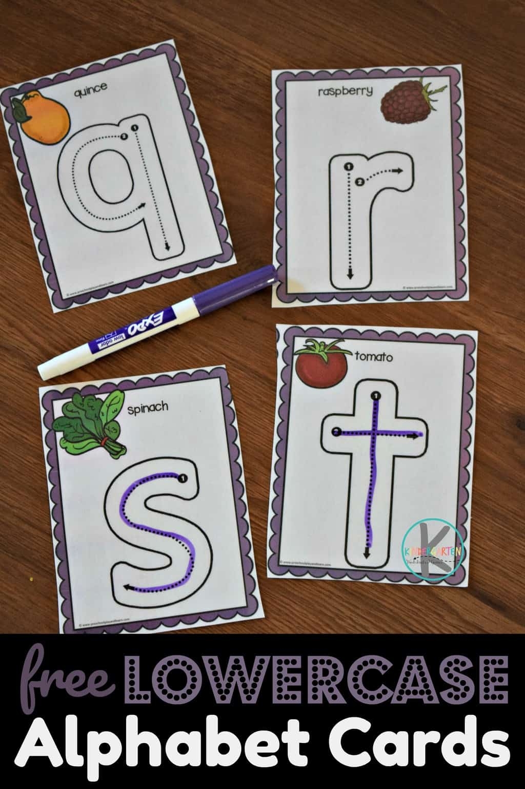 Free Printable Alphabet Tracing Cards