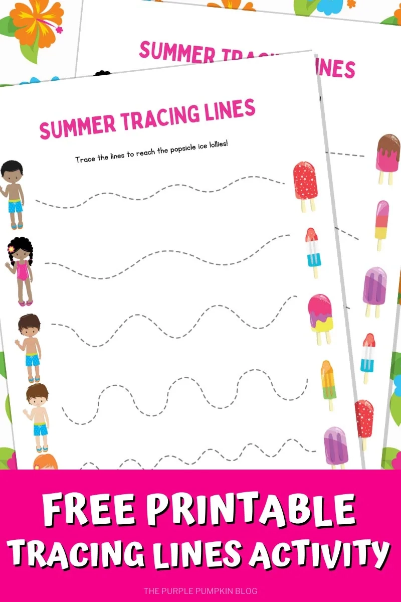 Tracing Lines Activities