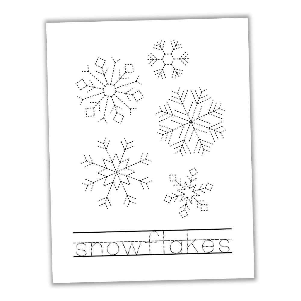 Free Printable Winter Tracing Worksheets For Preschoolers The 