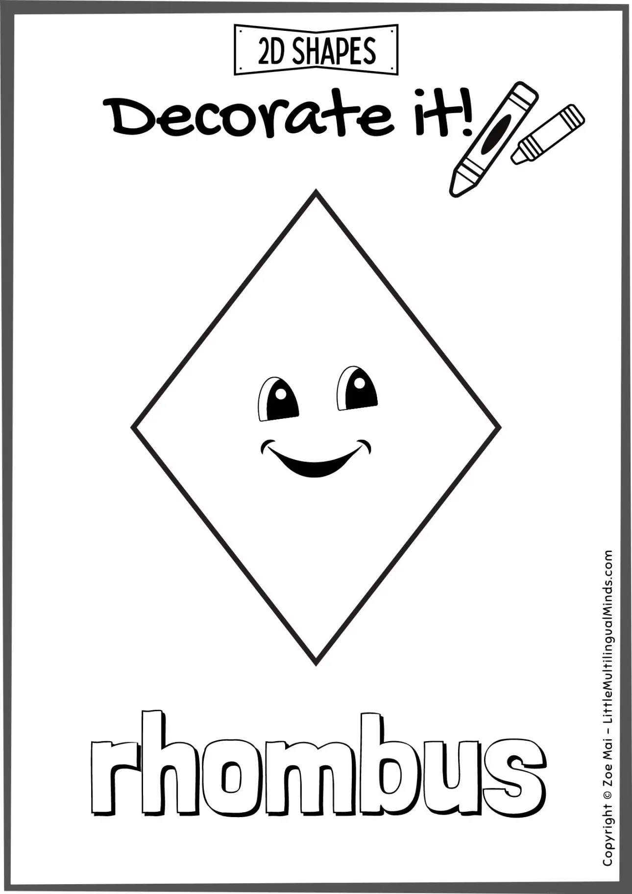 Free Shape Tracing Worksheets Preschool And Kindergarten