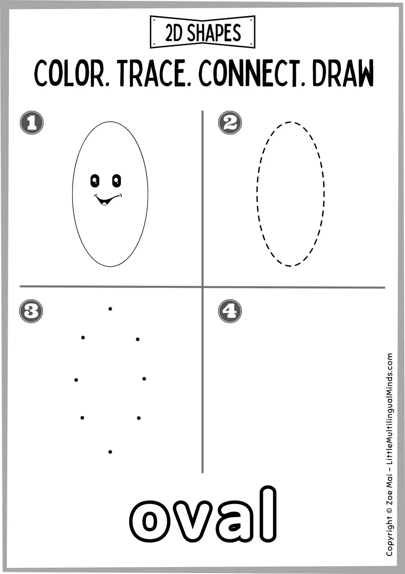 Free Shape Tracing Worksheets Preschool And Kindergarten Free Shape Tracing Worksheets Preschool And Kindergarten