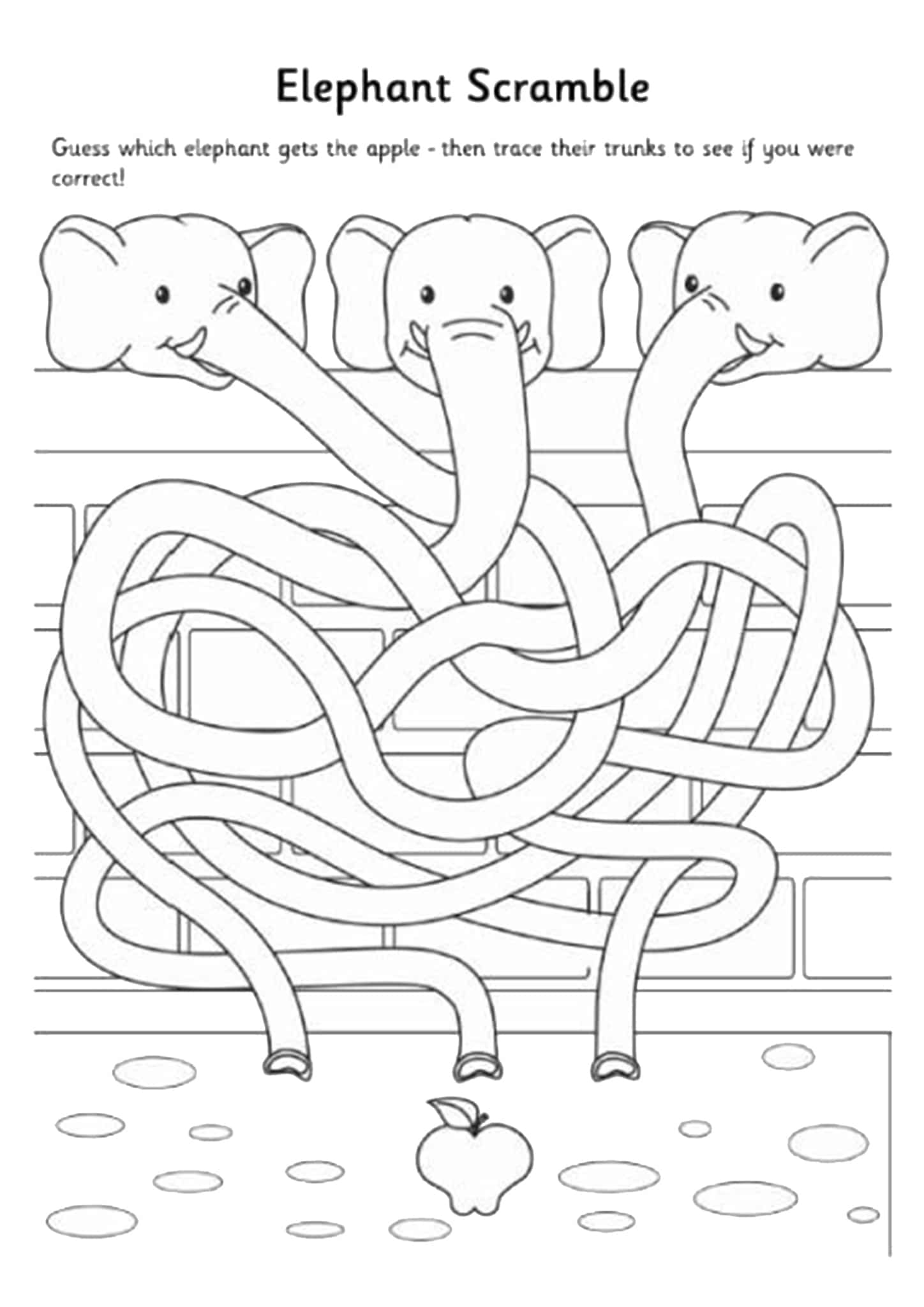 Free Simple Maze Printables For Preschoolers And Kindergartners 