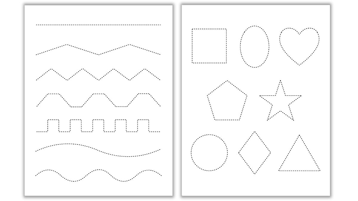 Free Tracing amp Cutting Worksheets The Craft at Home Family Free Tracing amp Cutting Worksheets The Craft at Home Family