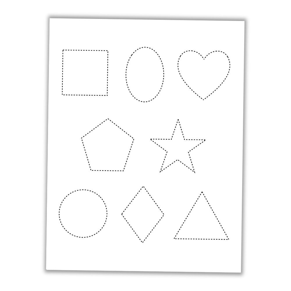 Free Tracing amp Cutting Worksheets The Craft at Home Family