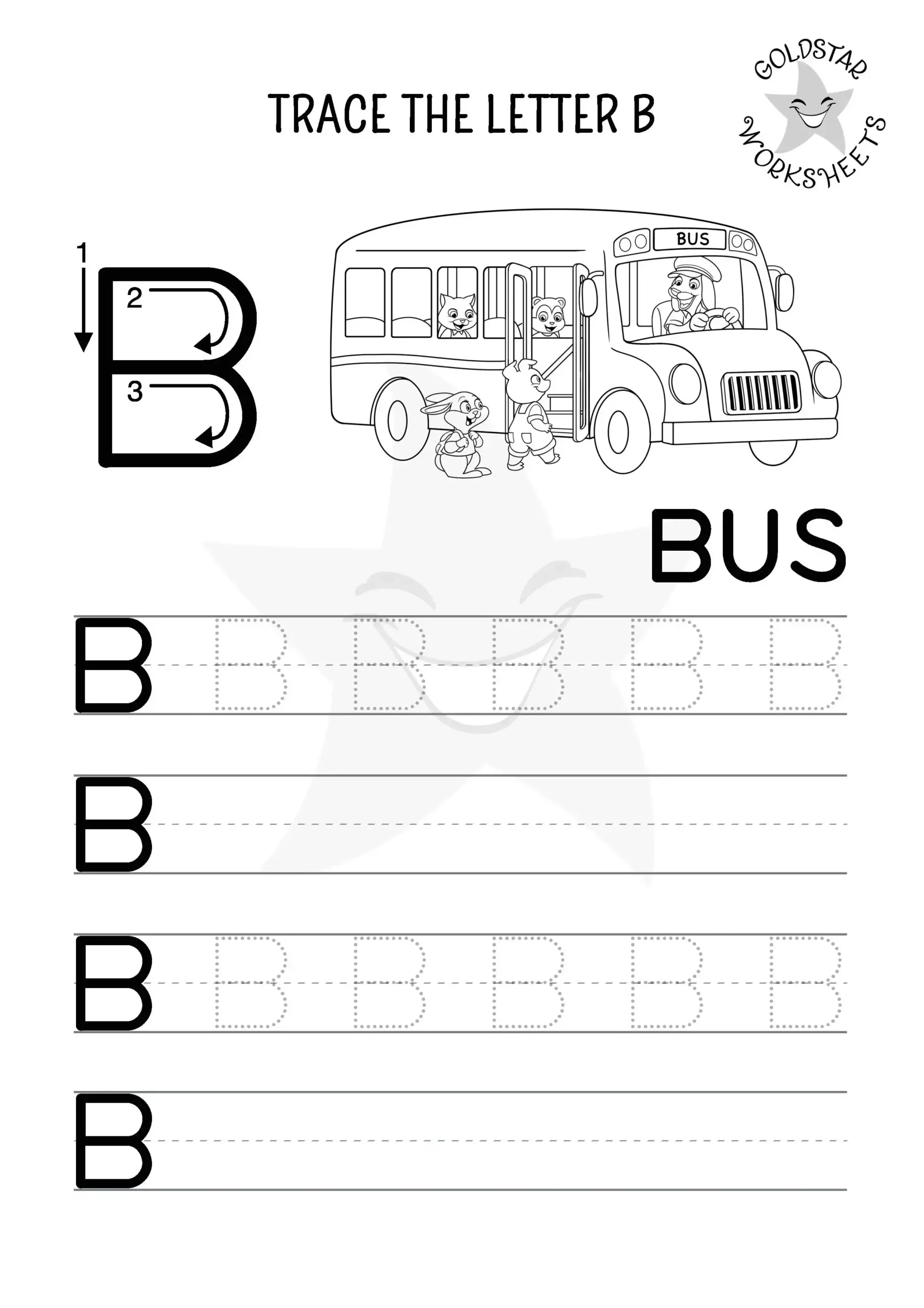 Free Uppercase Letter Tracing Worksheets Fun amp Educational A Z Pages