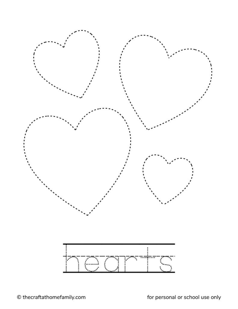 Tracing Worksheets Drawing