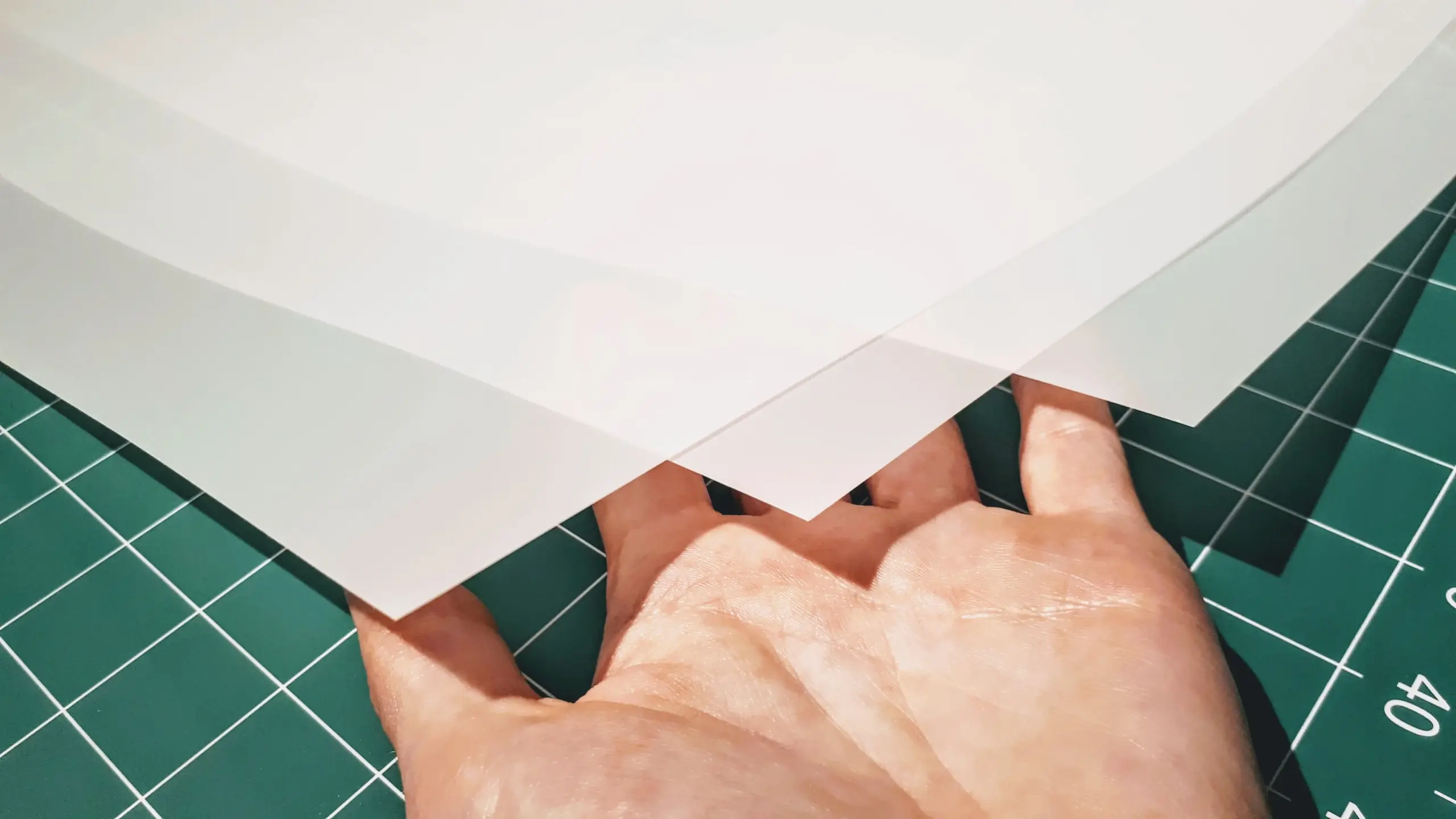 Frosted Polyester Sheets Mylar 24x36 Inches
