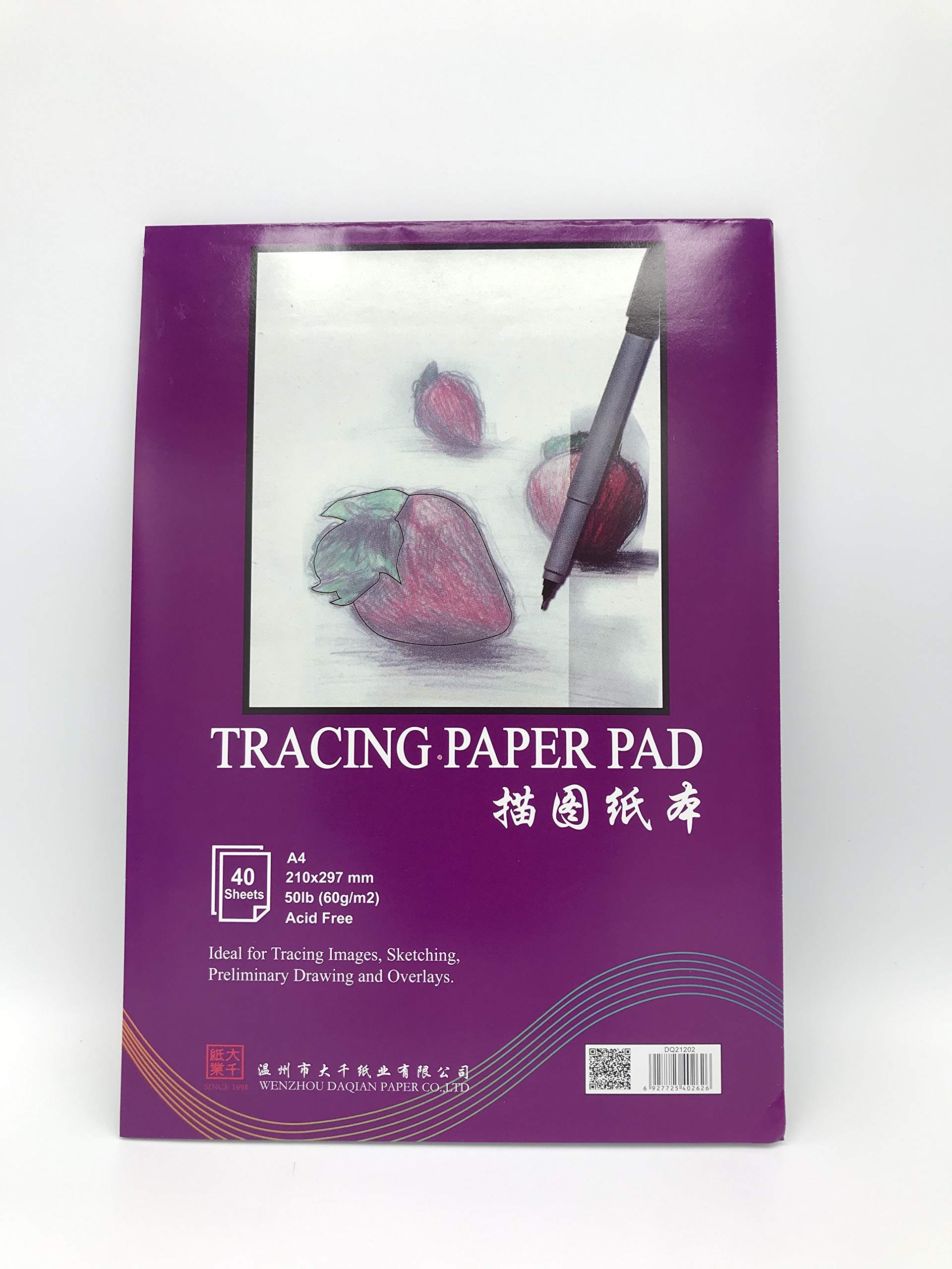 GOLD LEAF A4 Tracing Paper Pad 90GSM Acid Free 40 Sheets Amazon in Home amp Kitchen