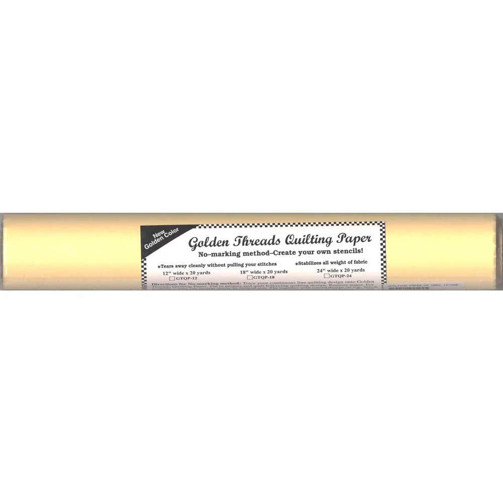 Golden Threads Quilting Paper
