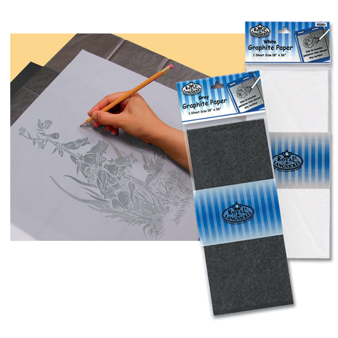 Graphite Transfer Carbon Paper For Tracing Homes N Living