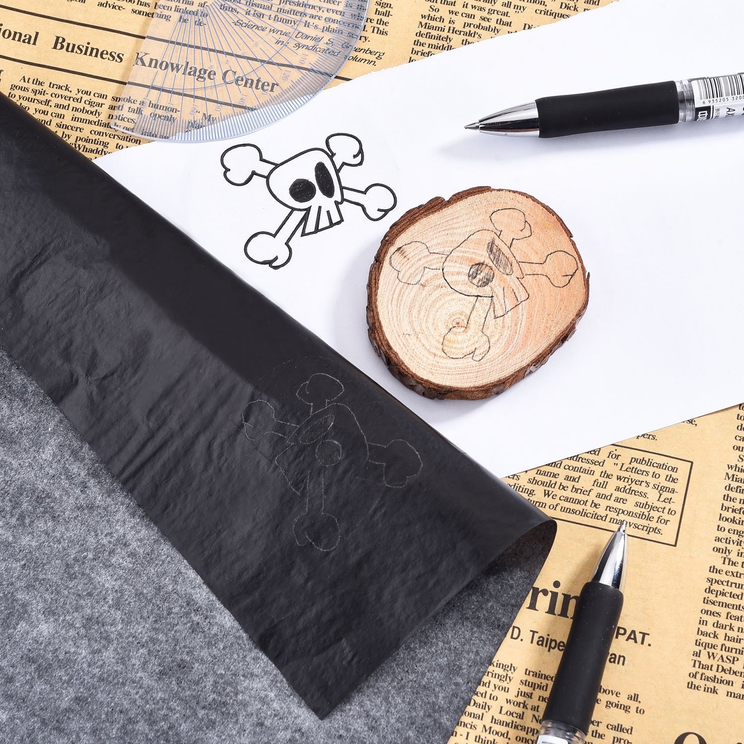 Graphite Transfer Paper Aazon co Carbon Transfer Papers Black 
