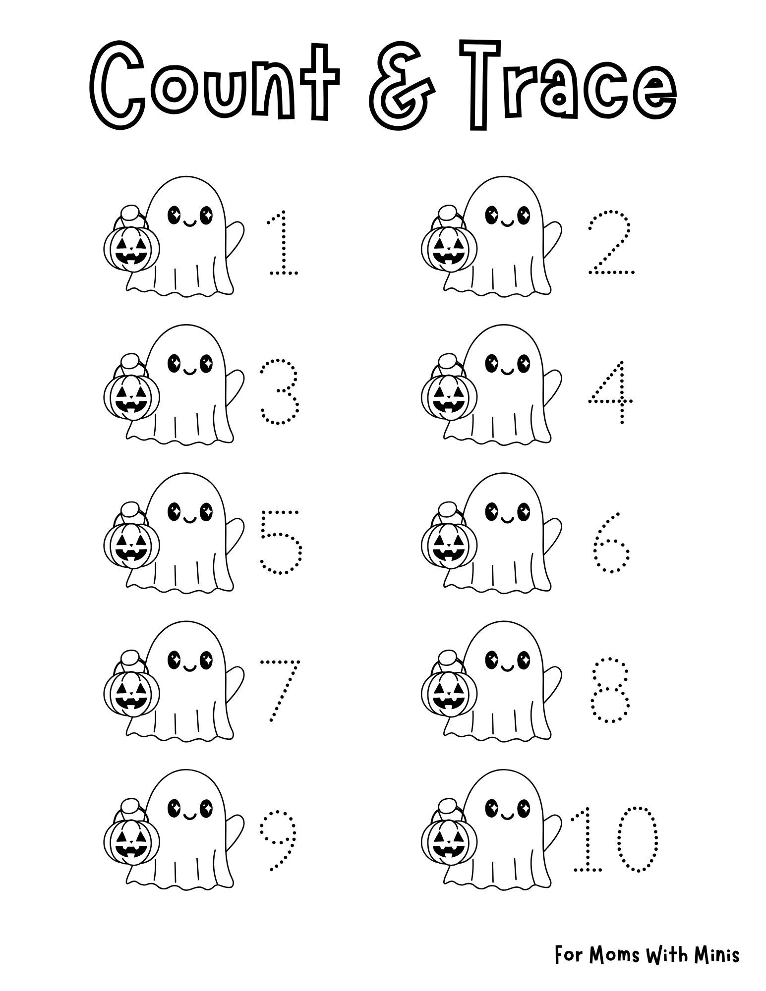 Halloween Count And Trace