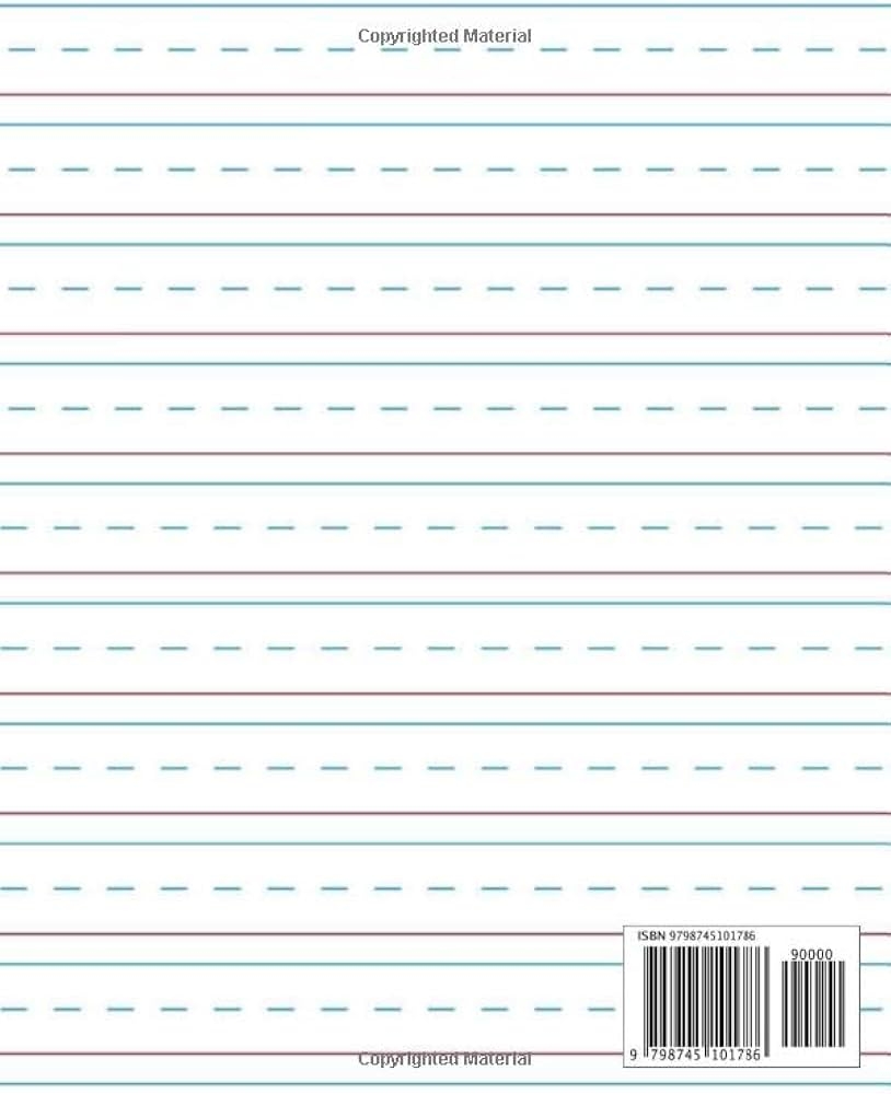 Handwriting Practice Paper 100 Blank Writing Pages For Students Learning To Write Kindergarten Writing Paper With Lines Rainfall Scripted Handwriting Practice Paper 100 Blank Writing Pages For Students Learning To Write Kindergarten Writing Paper With Lines Rainfall Scripted